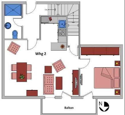 Foto 22 Ferienwohnung Ostfriesland Nordfriesland Dorfleben Appartement  2 (Objekt 75712) suchen