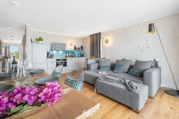  LangeBank mit Hafenblick - Wohnzimmer