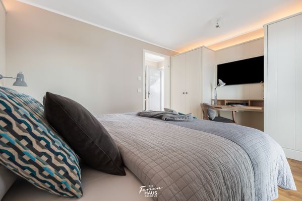  LangeBank mit Hafenblick - Schlafzimmer