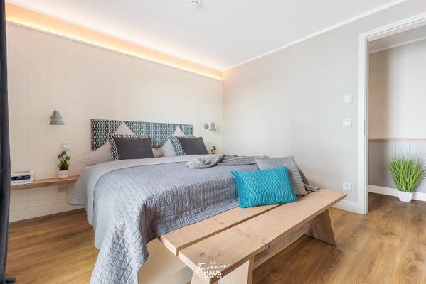  LangeBank mit Hafenblick - Schlafzimmer