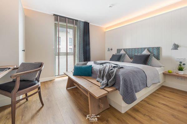  LangeBank mit Hafenblick - Schlafzimmer