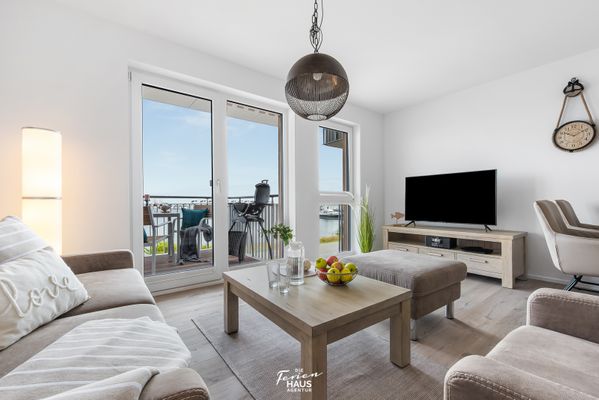  YachtHafenBlick - Wohnzimmer