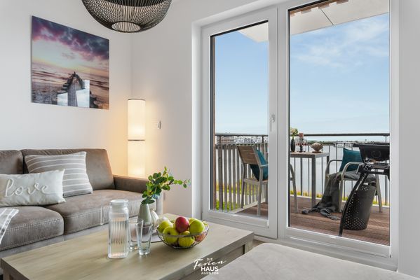  YachtHafenBlick - Wohnzimmer