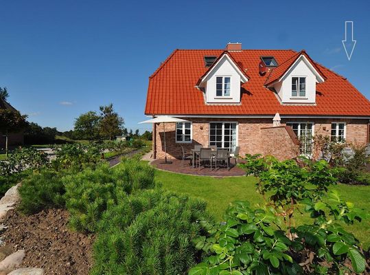 Foto 1 Ferienhaus Ostfriesland Nordfriesland Doppelhaushälfte Böhler Wiesenblick (Objekt 75603) buchen