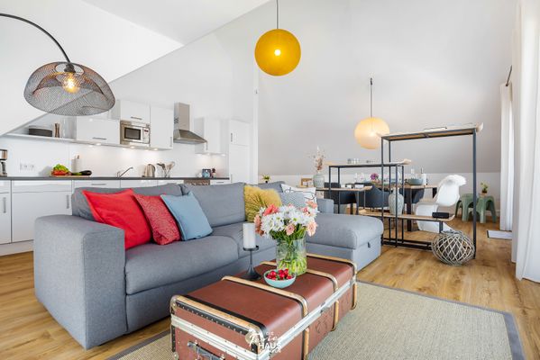  Blaue Stunde 54/10 - Wohnzimmer