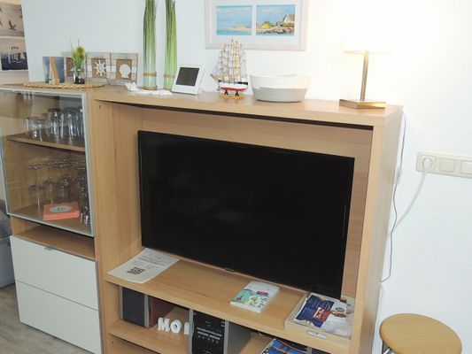 Maritimer Look, modernes Ambiente - Ihr Apartment für vier Personen und pure Erholung.