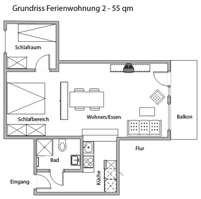 Foto 16 Ferienwohnung Ostfriesland Juist Landhaus Gertrude 106 - Wohnung Ida (Objekt 25490) buchen