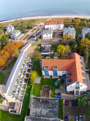 Kurparkcarree am Ostseestrand