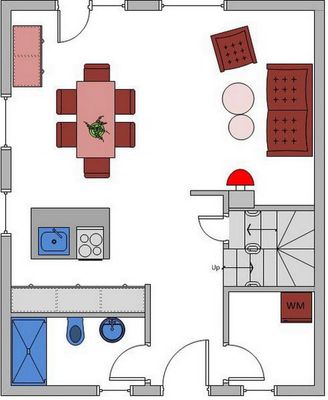 Foto 18 Ferienhaus Ostfriesland Nordfriesland Doppelhaushälfte Düne & Reet (Objekt 75600) Nordsee