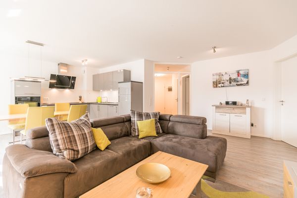 Ferienwohnung Perlenherz Büsum – zentral, modern & mit Balkon