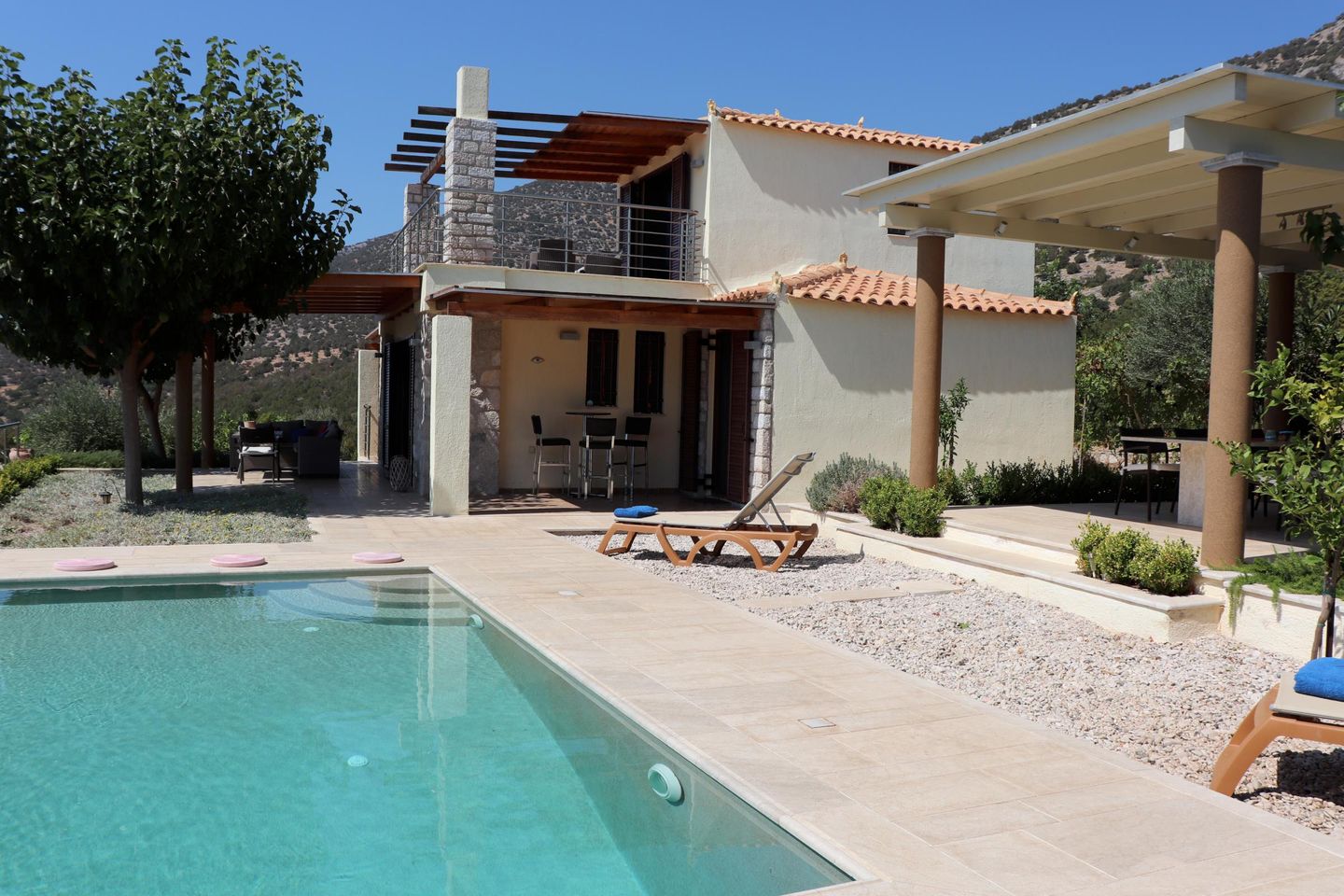 Ferienhaus IRIDA mit Pool auf dem Peloponnes, Argolis