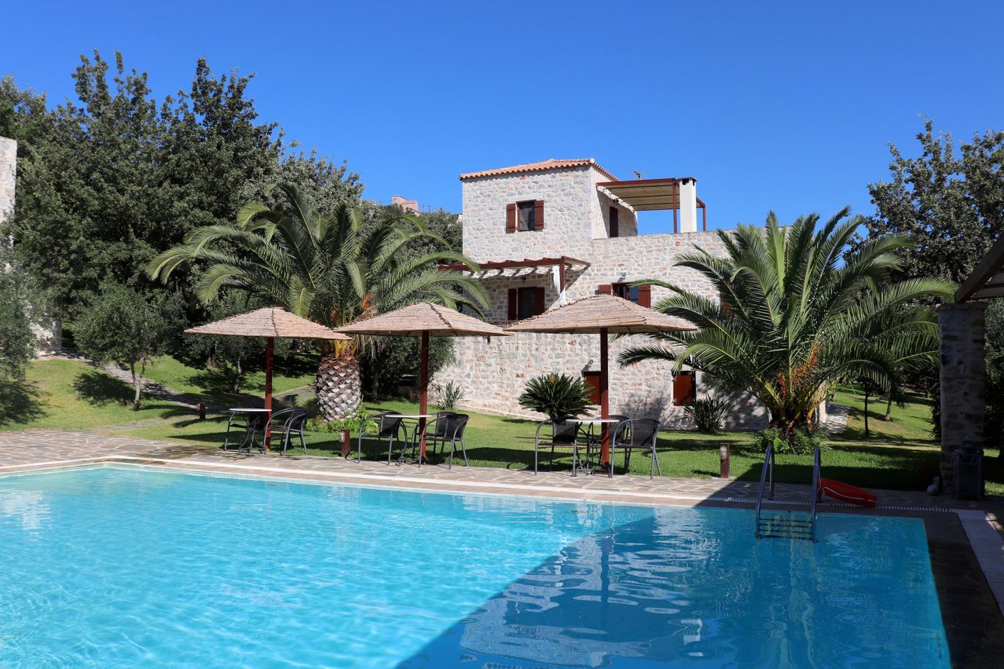 Ferienhaus Vathia mit Pool auf dem Peloponnes, Lakonia in Skoutari