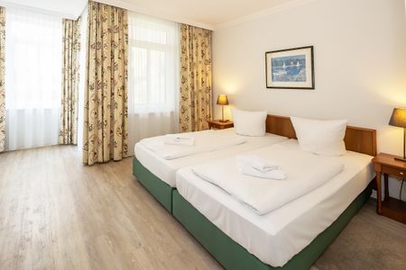 Seehof Seehof 102 Usedom - Schlafzimmer mit Doppelbett