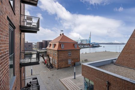 Ohlerich Speicher Ohlerich Speicher 2-13 Wismar - Ausblick vom Balkon, Hafen