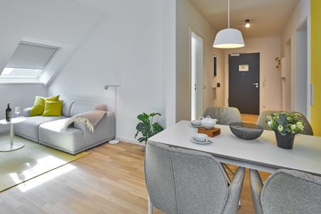 Lüttjeod Apartmentvilla Lüttjeod Apartmentvilla 15 Langeoog - Wohn-Essbereich mit Couch
