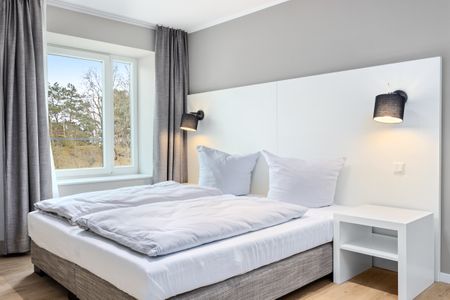 Strandresidenzen Binz-Prora Strandresidenzen Binz-Prora D1.1 Rügen - Schlafzimmer mit Doppelbett