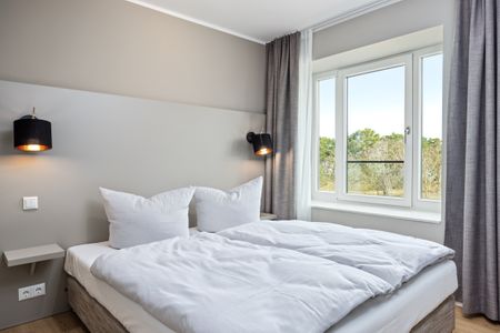 Strandresidenzen Binz-Prora Strandresidenzen Binz-Prora D3.5 Rügen - Schlafzimmer mit Doppelbett