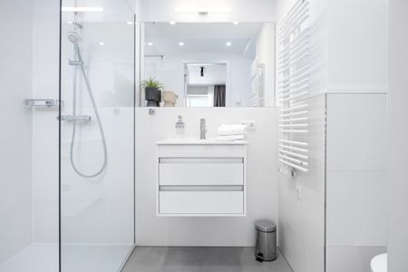 Strandresidenzen Binz-Prora Strandresidenzen Binz-Prora D4.4 Rügen - Badezimmer mit Dusche