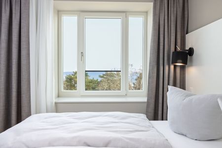 Strandresidenzen Binz-Prora Strandresidenzen Binz-Prora D5.4 Rügen - Schlafzimmer mit Doppelbett