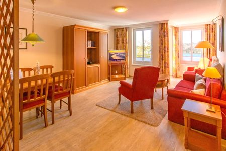 Seehof Seehof 122 Usedom - Wohn-Essbereich mit Couch