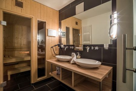 Resort Deichgraf Resort Deichgraf 31-01 Wremen - Badezimmer mit Zugang zur Sauna