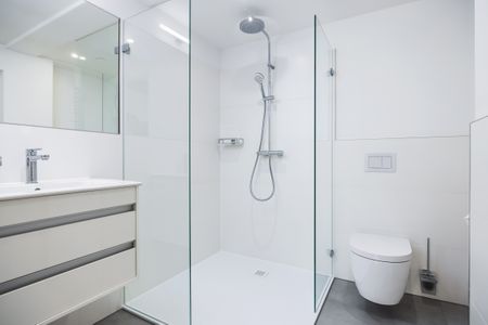 Strandresidenzen Binz-Prora Strandresidenzen Binz-Prora D1.3 Rügen - Badezimmer mit Dusche