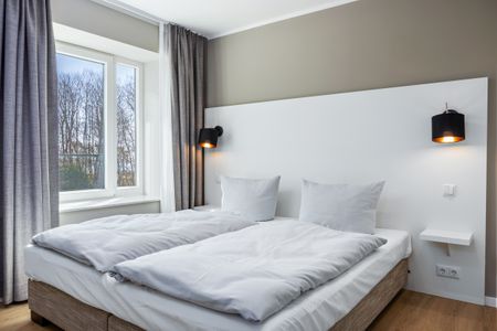 Strandresidenzen Binz-Prora Strandresidenzen Binz-Prora D2.4 Rügen - Schlafzimmer mit Doppelbett