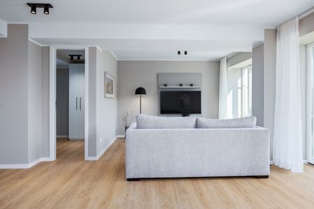 Strandresidenzen Binz-Prora Strandresidenzen Binz-Prora D2.4 Rügen - Wohn-Essbereich mit Couch