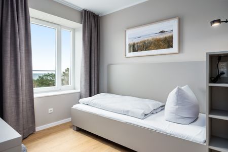 Strandresidenzen Binz-Prora Strandresidenzen Binz-Prora D5.1 Rügen - Schlafzimmer mit Einzelbett