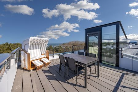 Strandresidenzen Binz-Prora Strandresidenzen Binz-Prora D5.1 Rügen - Dachterrasse mit Gartenmöbeln