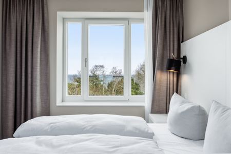 Strandresidenzen Binz-Prora Strandresidenzen Binz-Prora D5.5 Rügen - Schlafzimmer mit Doppelbett