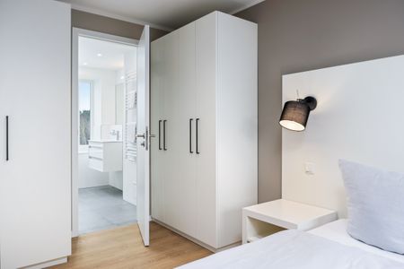 Strandresidenzen Binz-Prora Strandresidenzen Binz-Prora V4.1 Rügen - Schlafzimmer mit Doppelbett