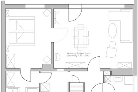 1016 - Haus am Deich WG 1 Dahme -