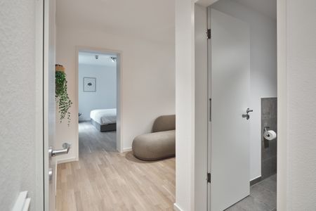 Lüttjeod Apartmentvilla Lüttjeod Apartmentvilla 03 Langeoog - Flur mit Blick zum Schlafzimmer