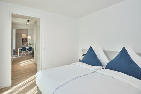 Lüttjeod Apartmentvilla Lüttjeod Apartmentvilla 06 Langeoog - Schlafzimmer mit Doppelbett