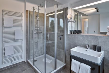Lüttjeod Apartmentvilla Lüttjeod Apartmentvilla 16 Langeoog - Badezimmer mit Dusche