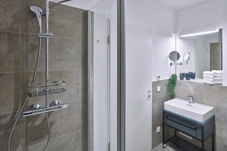 Lüttjeod Apartmentvilla Lüttjeod Apartmentvilla 18 Langeoog - Badezimmer mit Dusche