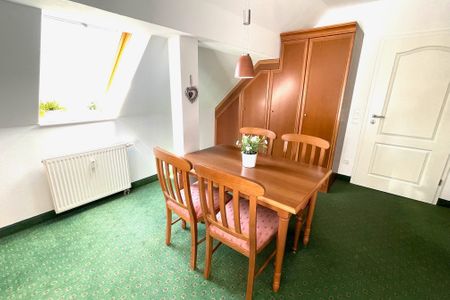 Seehof Seehof 41 Usedom - Wohn-Essbereich mit Esstisch und Sitzgelegenheit