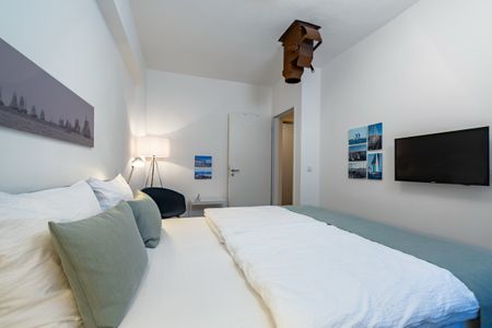 Ohlerich Speicher Ohlerich Speicher 2-09 Wismar - Schlafzimmer mit Doppelbett