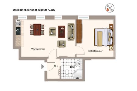 Seehof Seehof 25 Usedom - Grundriss