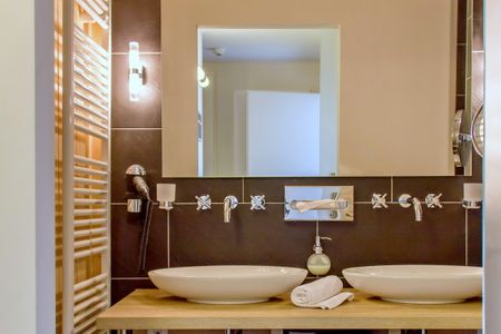 Resort Deichgraf Resort Deichgraf 27-18 Wremen - Badezimmer mit Dusche
