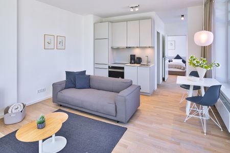 Lüttjeod Apartmentvilla Lüttjeod Apartmentvilla 01 Langeoog - Wohn-Essbereich mit Küchenzeile