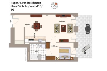 Strandresidenzen Binz-Prora Strandresidenzen Binz-Prora D0.3 Rügen - Grundriss