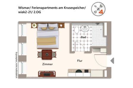 Ferienapartments am Krusespeicher Ferienapartments am Krusespeicher 2-21 Wismar - 