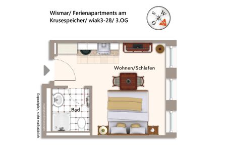 Ferienapartments am Krusespeicher Ferienapartments am Krusespeicher 3-28 Wismar - 