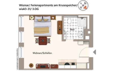 Ferienapartments am Krusespeicher Ferienapartments am Krusespeicher 3-31 Wismar - 