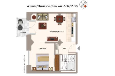 Krusespeicher Krusespeicher 2-37 Wismar - 