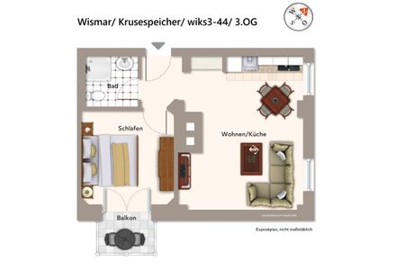 Krusespeicher Krusespeicher 3-44 Wismar - 