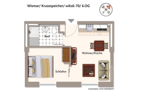 Krusespeicher Krusespeicher 6-70 Wismar - Grundriss