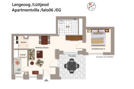Lüttjeod Apartmentvilla Lüttjeod Apartmentvilla 06 Langeoog - Grundriss
